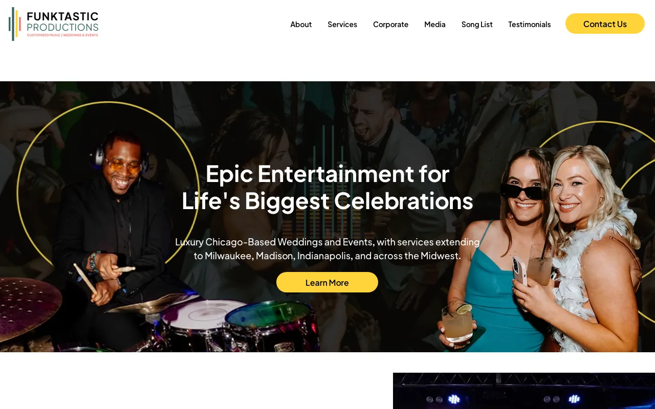 Funktastic Productions homepage